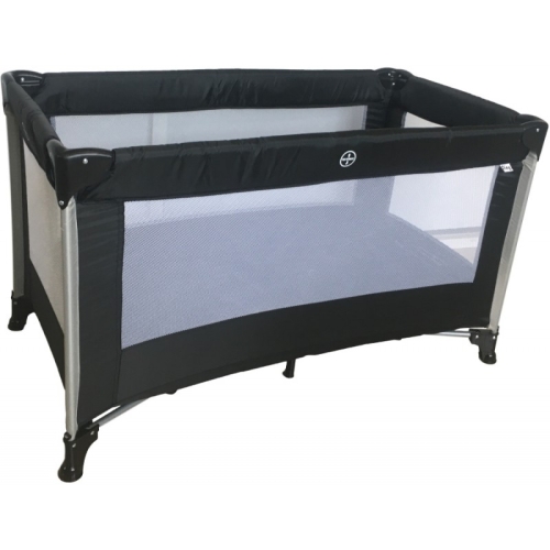 Ding Travel Bed Stripe Black